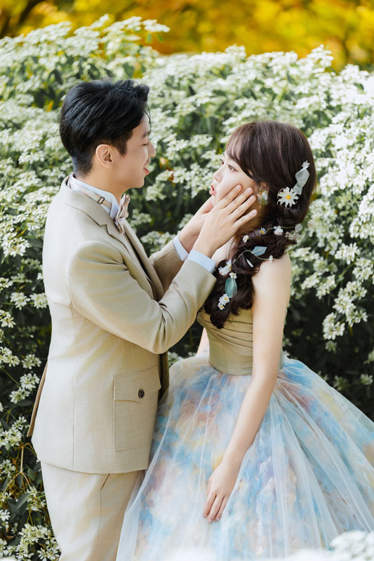 SJwedding鯊魚婚紗婚攝團隊小倩在台中麗寶樂園火炎山拍攝的自助婚紗” border=