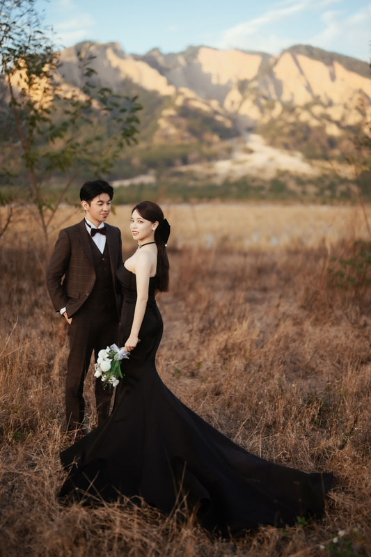 SJwedding鯊魚婚紗婚攝團隊小倩在台中麗寶樂園火炎山拍攝的自助婚紗” border=