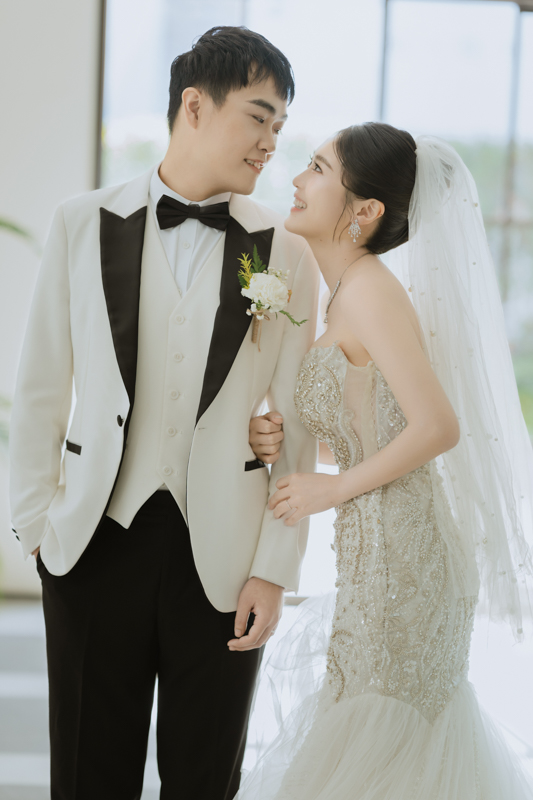 SJwedding鯊魚婚紗婚攝團隊在台中蘭克斯特拍攝的婚禮紀錄” border=
