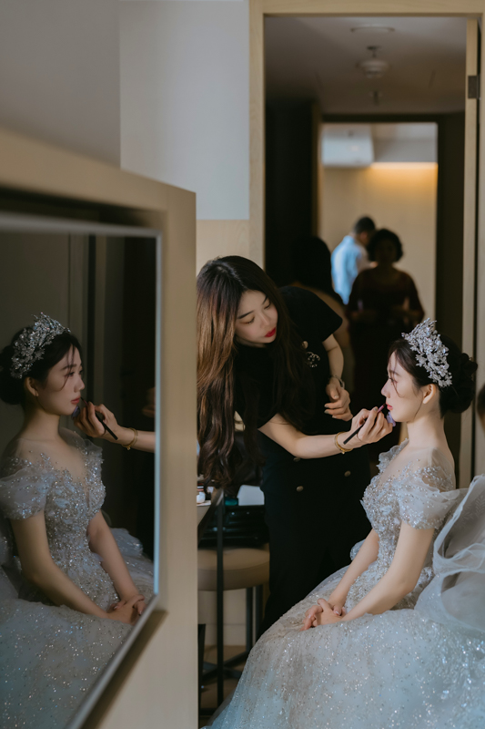 SJwedding鯊魚婚紗婚攝團隊雨翰在台北萬豪酒店拍攝的婚禮紀錄” border=