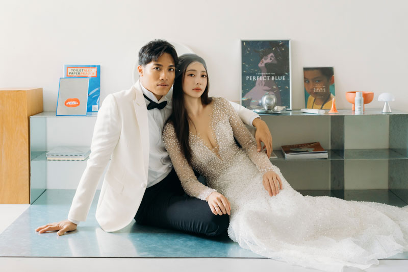 SJwedding鯊魚婚紗婚攝團隊雨翰在台北拍攝的自助婚紗” border=