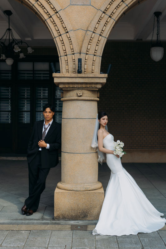 SJwedding鯊魚婚紗婚攝團隊雨翰在台北拍攝的自助婚紗” border=