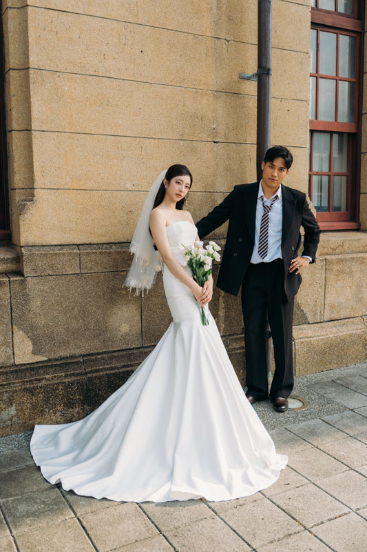 SJwedding鯊魚婚紗婚攝團隊雨翰在台北拍攝的自助婚紗” border=