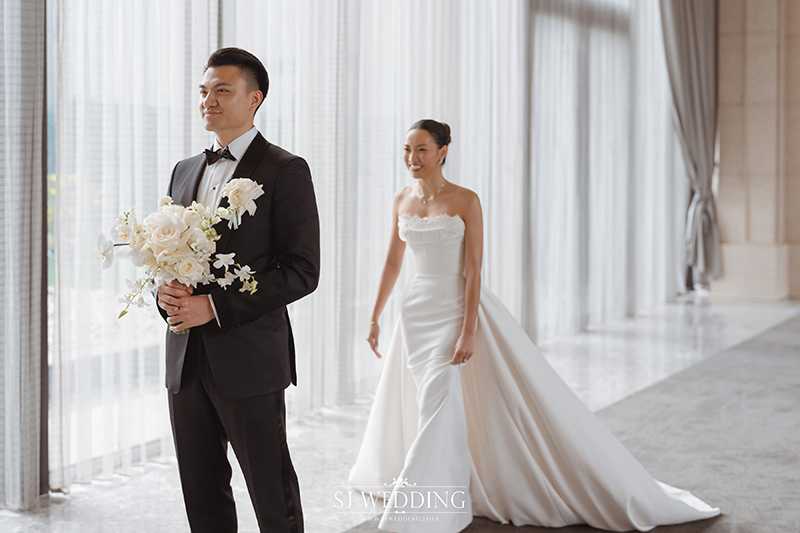SJwedding鯊魚婚紗婚攝團隊鯊魚在台北美福飯店拍攝的婚禮紀錄” border=