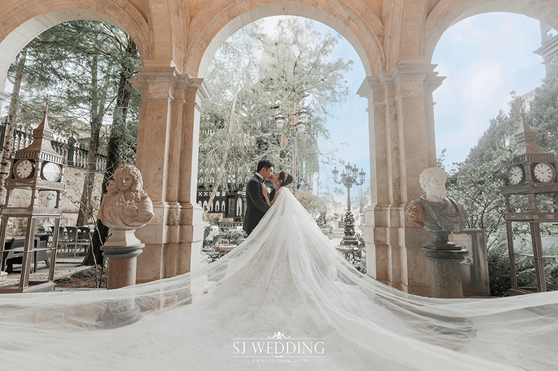SJwedding鯊魚婚紗婚攝團隊鯊魚在南投合歡山老英格蘭莊園惠蓀林場拍攝的自助婚紗” border=