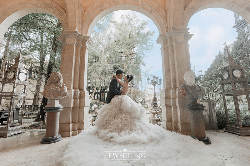 SJwedding鯊魚婚紗婚攝團隊鯊魚在南投合歡山老英格蘭莊園惠蓀林場拍攝的自助婚紗” border=