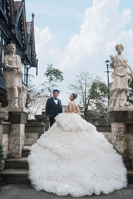 SJwedding鯊魚婚紗婚攝團隊鯊魚在南投合歡山老英格蘭莊園惠蓀林場拍攝的自助婚紗” border=