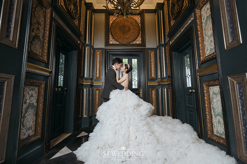SJwedding鯊魚婚紗婚攝團隊鯊魚在南投合歡山老英格蘭莊園惠蓀林場拍攝的自助婚紗” border=