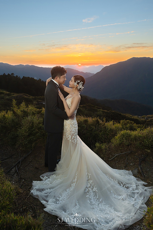 SJwedding鯊魚婚紗婚攝團隊鯊魚在南投合歡山老英格蘭莊園惠蓀林場拍攝的自助婚紗” border=