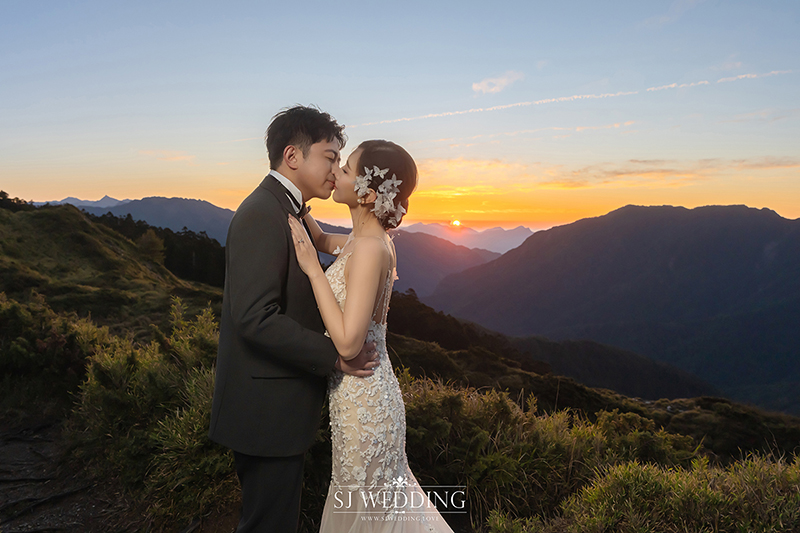 SJwedding鯊魚婚紗婚攝團隊鯊魚在南投合歡山老英格蘭莊園惠蓀林場拍攝的自助婚紗” border=