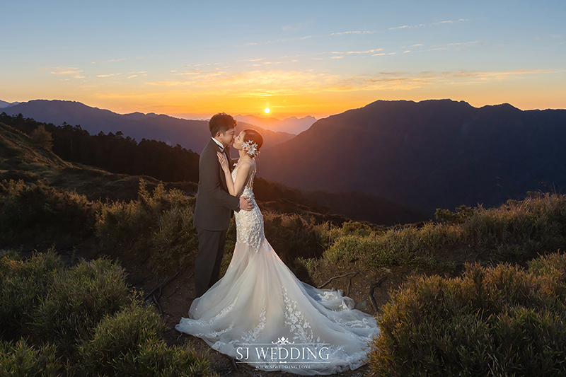 SJwedding鯊魚婚紗婚攝團隊鯊魚在南投合歡山老英格蘭莊園惠蓀林場拍攝的自助婚紗” border=