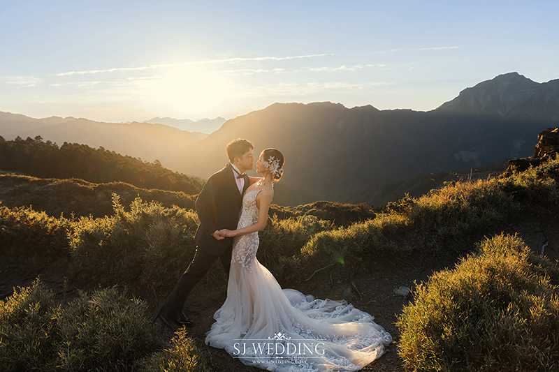 SJwedding鯊魚婚紗婚攝團隊鯊魚在南投合歡山老英格蘭莊園惠蓀林場拍攝的自助婚紗” border=