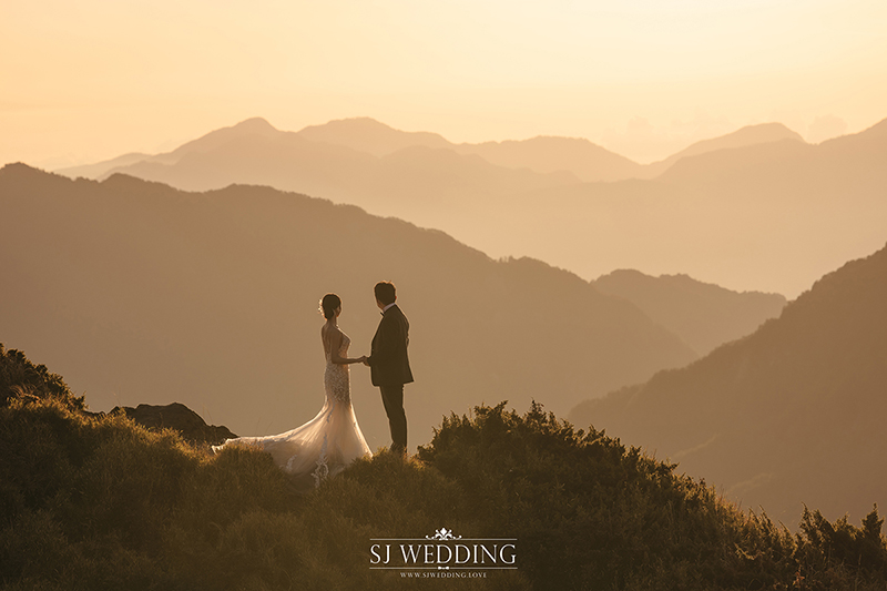 SJwedding鯊魚婚紗婚攝團隊鯊魚在南投合歡山老英格蘭莊園惠蓀林場拍攝的自助婚紗” border=