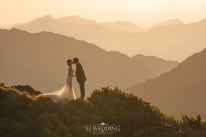 SJwedding鯊魚婚紗婚攝團隊鯊魚在南投合歡山老英格蘭莊園惠蓀林場拍攝的自助婚紗” border=