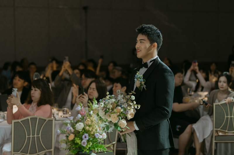 SJwedding鯊魚婚紗婚攝團隊雨翰在台北漢來大飯店拍攝的婚禮紀錄” border=