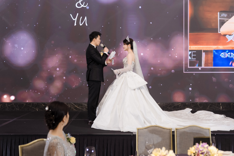 SJwedding鯊魚婚紗婚攝團隊雨翰在台北漢來大飯店拍攝的婚禮紀錄” border=