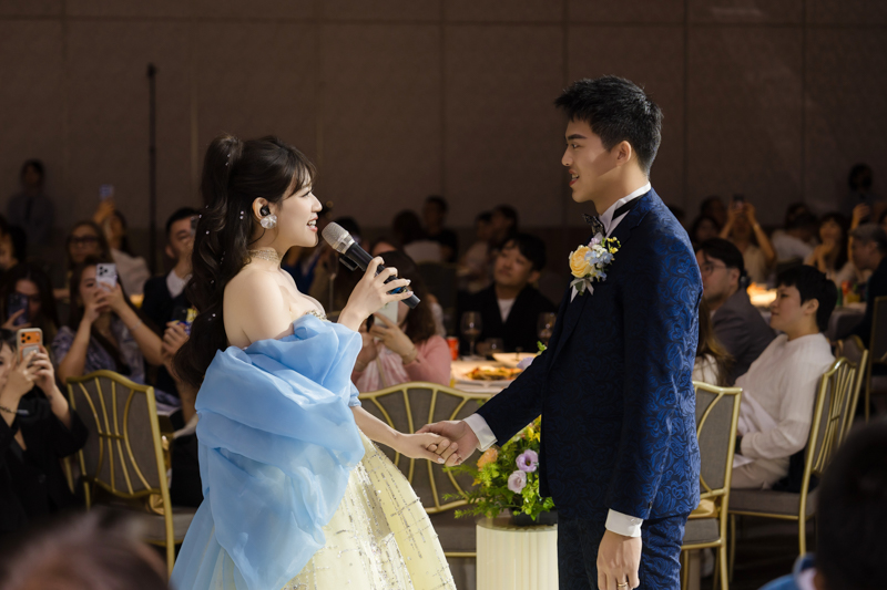 SJwedding鯊魚婚紗婚攝團隊雨翰在台北漢來大飯店拍攝的婚禮紀錄” border=