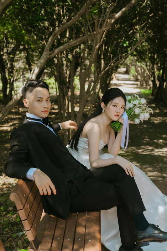 SJwedding鯊魚婚紗婚攝團隊雨翰在台北mainspaceAttic80大同大學拍攝的自助婚紗” border=