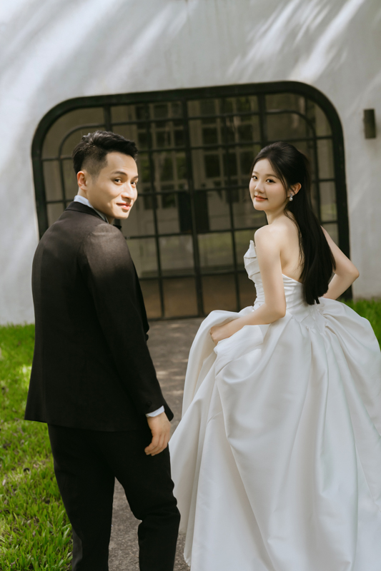 SJwedding鯊魚婚紗婚攝團隊雨翰在台北mainspaceAttic80大同大學拍攝的自助婚紗” border=