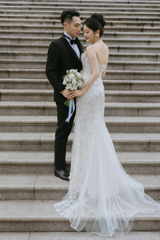 SJwedding鯊魚婚紗婚攝團隊雨翰在台北mainspaceAttic80大同大學拍攝的自助婚紗” border=