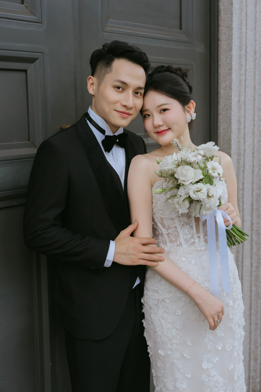 SJwedding鯊魚婚紗婚攝團隊雨翰在台北mainspaceAttic80大同大學拍攝的自助婚紗” border=