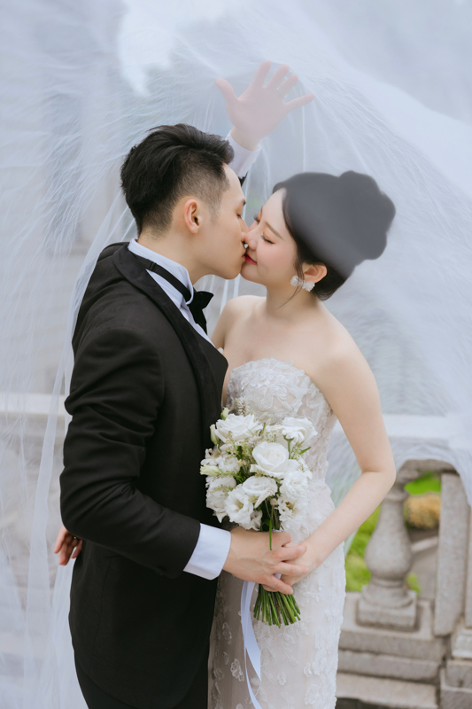 SJwedding鯊魚婚紗婚攝團隊雨翰在台北mainspaceAttic80大同大學拍攝的自助婚紗” border=