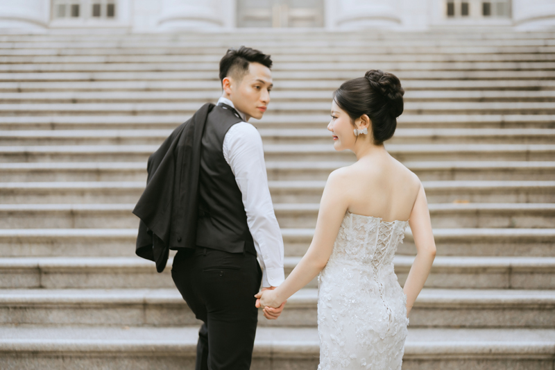 SJwedding鯊魚婚紗婚攝團隊雨翰在台北mainspaceAttic80大同大學拍攝的自助婚紗” border=