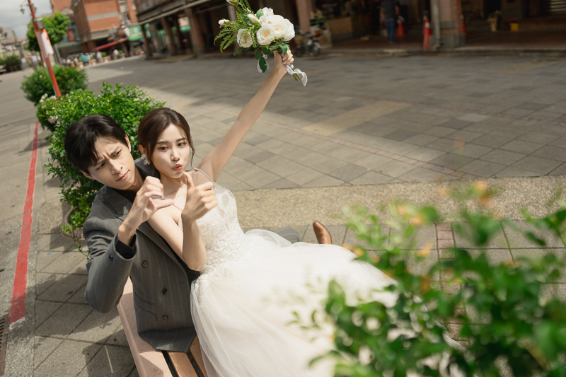 SJwedding鯊魚婚紗婚攝團隊Wesley在台北拍攝的自助婚紗