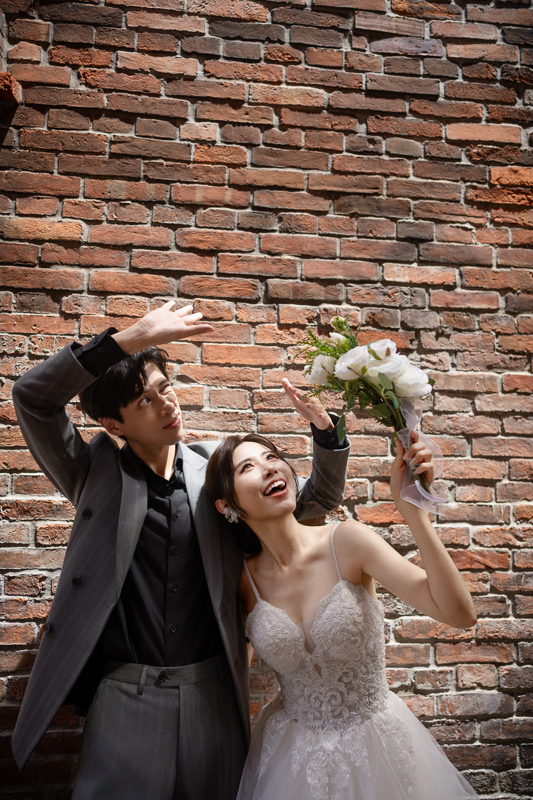 SJwedding鯊魚婚紗婚攝團隊Wesley在台北拍攝的自助婚紗