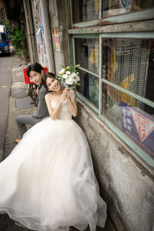 SJwedding鯊魚婚紗婚攝團隊Wesley在台北拍攝的自助婚紗