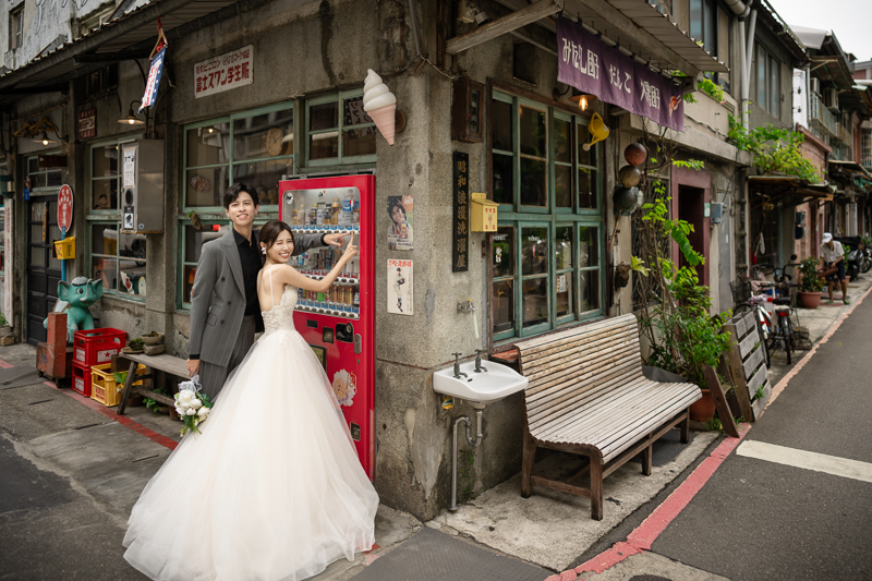 SJwedding鯊魚婚紗婚攝團隊Wesley在台北拍攝的自助婚紗