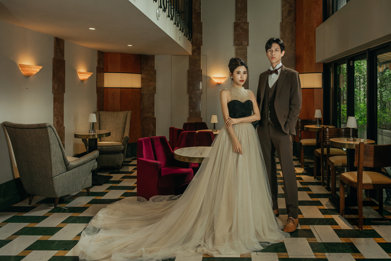 SJwedding鯊魚婚紗婚攝團隊Wesley在台北拍攝的自助婚紗