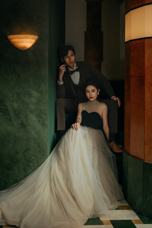 SJwedding鯊魚婚紗婚攝團隊Wesley在台北拍攝的自助婚紗