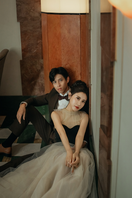 SJwedding鯊魚婚紗婚攝團隊Wesley在台北拍攝的自助婚紗