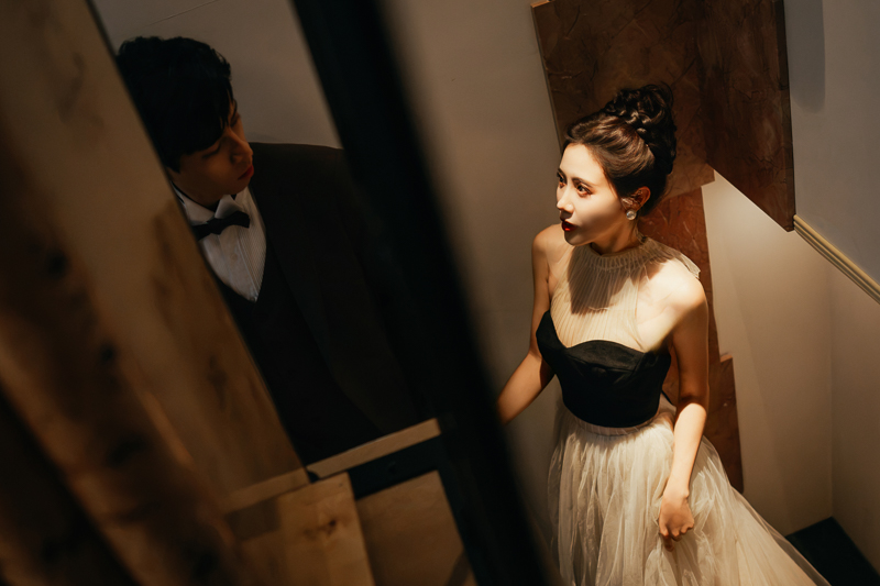 SJwedding鯊魚婚紗婚攝團隊Wesley在台北拍攝的自助婚紗