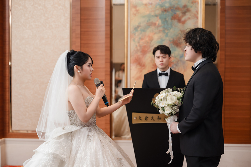 SJwedding鯊魚婚紗婚攝團隊水牛在大倉久和拍攝的婚禮紀錄” border=